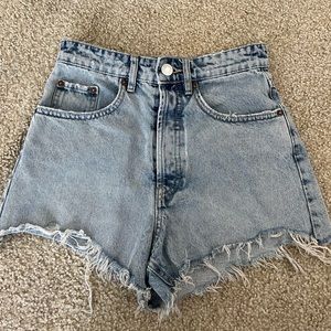 Zara jean shorts